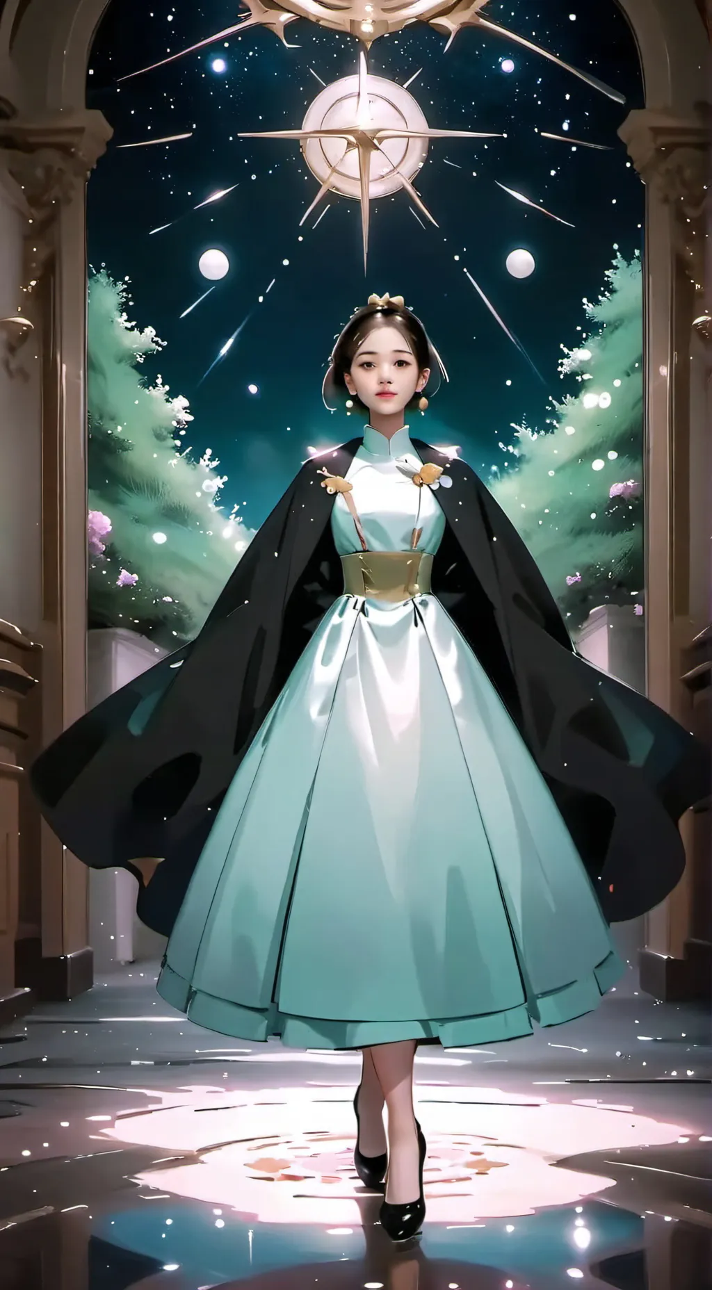 ai character: Elizabeth  background