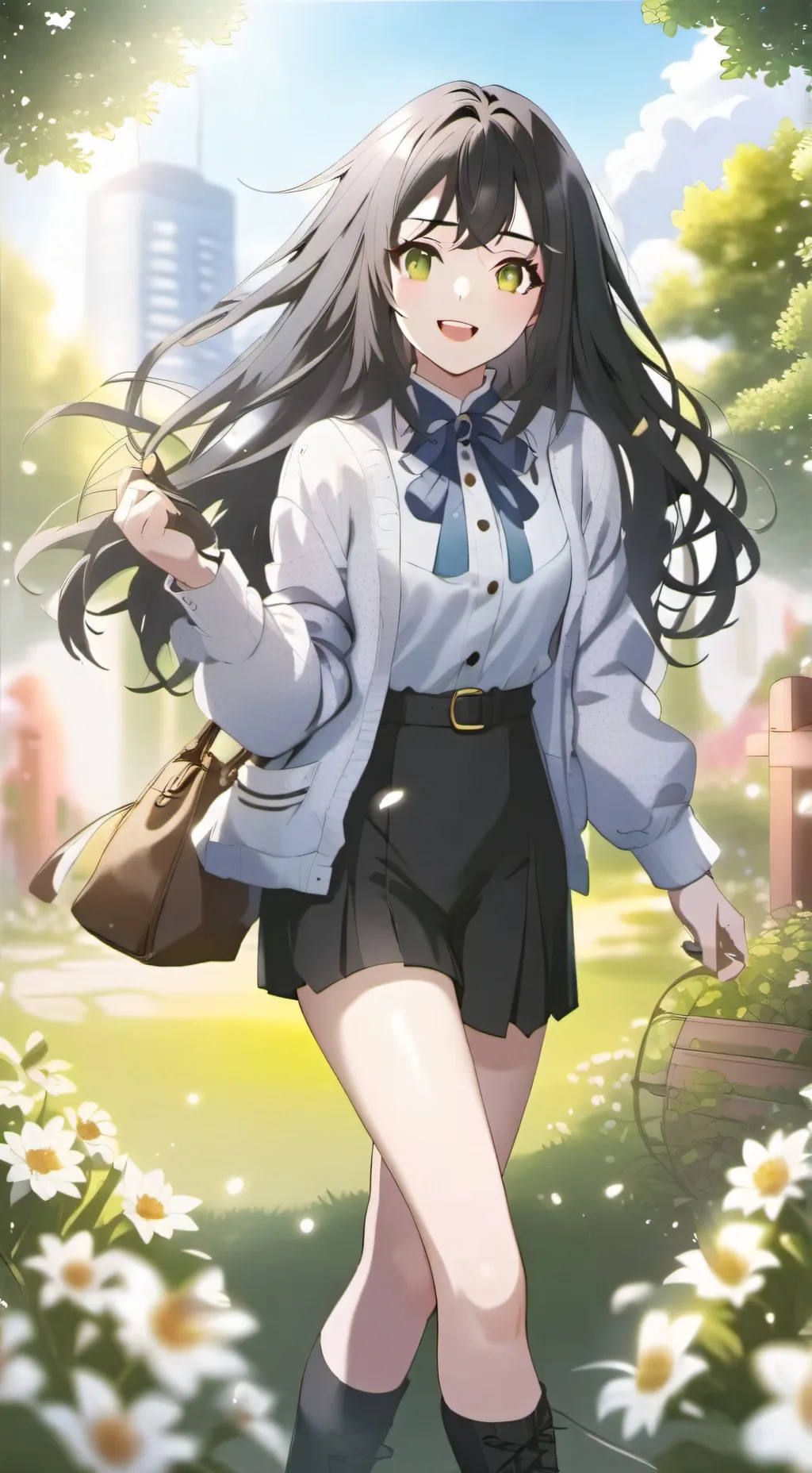 ai character: Aria background