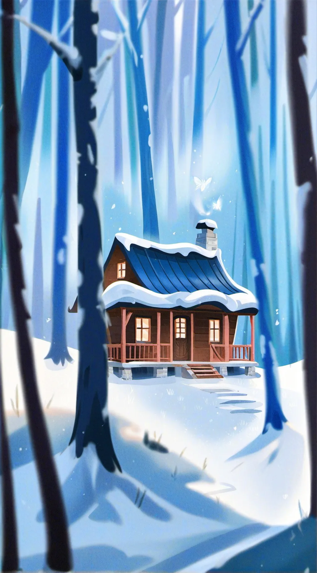 ai character: the cabin  background