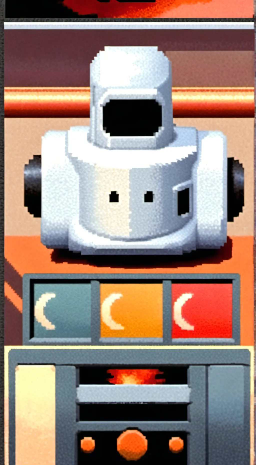 ai character: CH HATES U but.  background