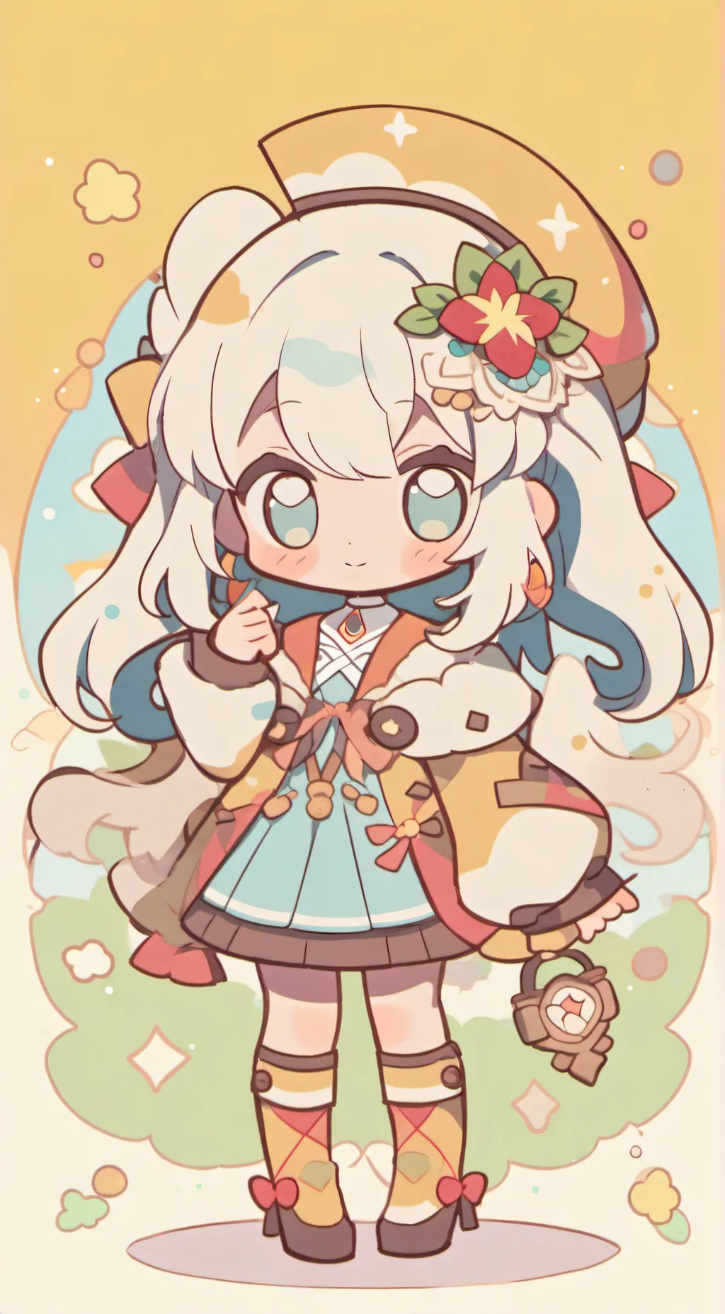 ai character: amiguinha  background