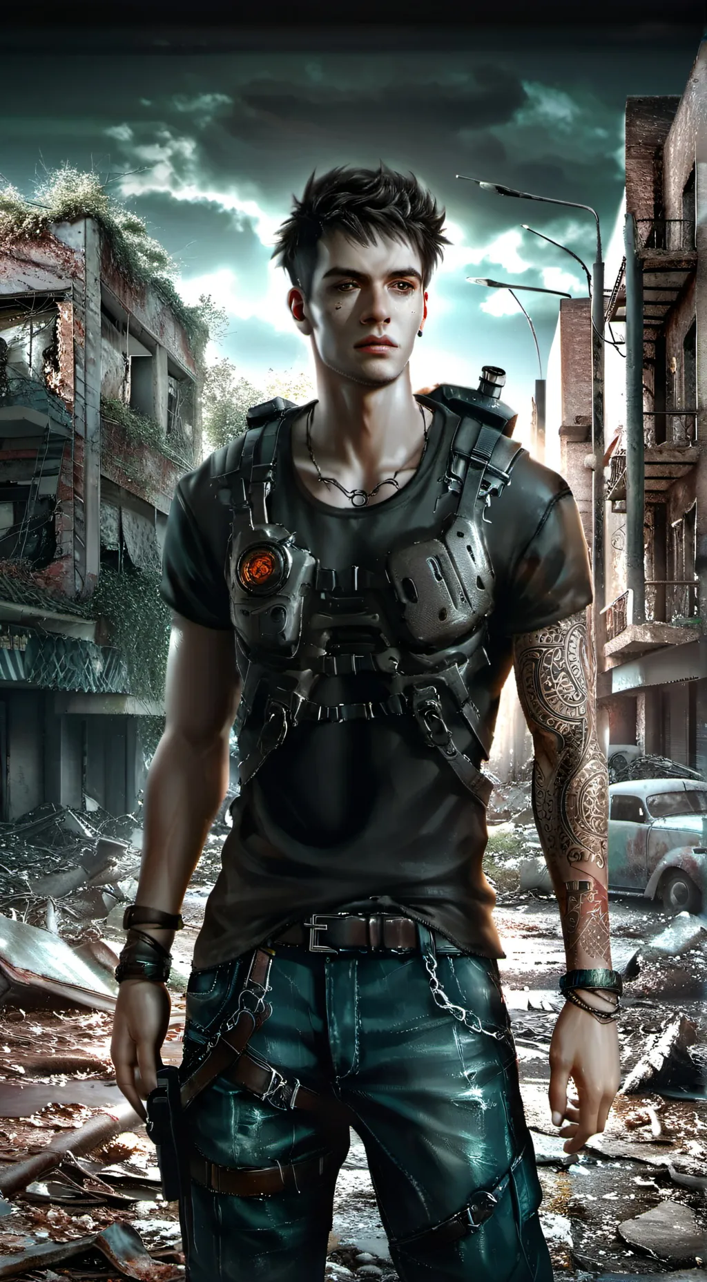 ai character: Ryder background