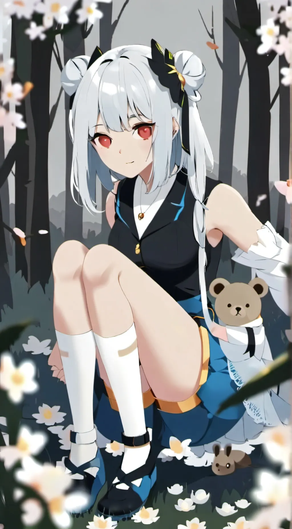 ai character: mili tú novia background