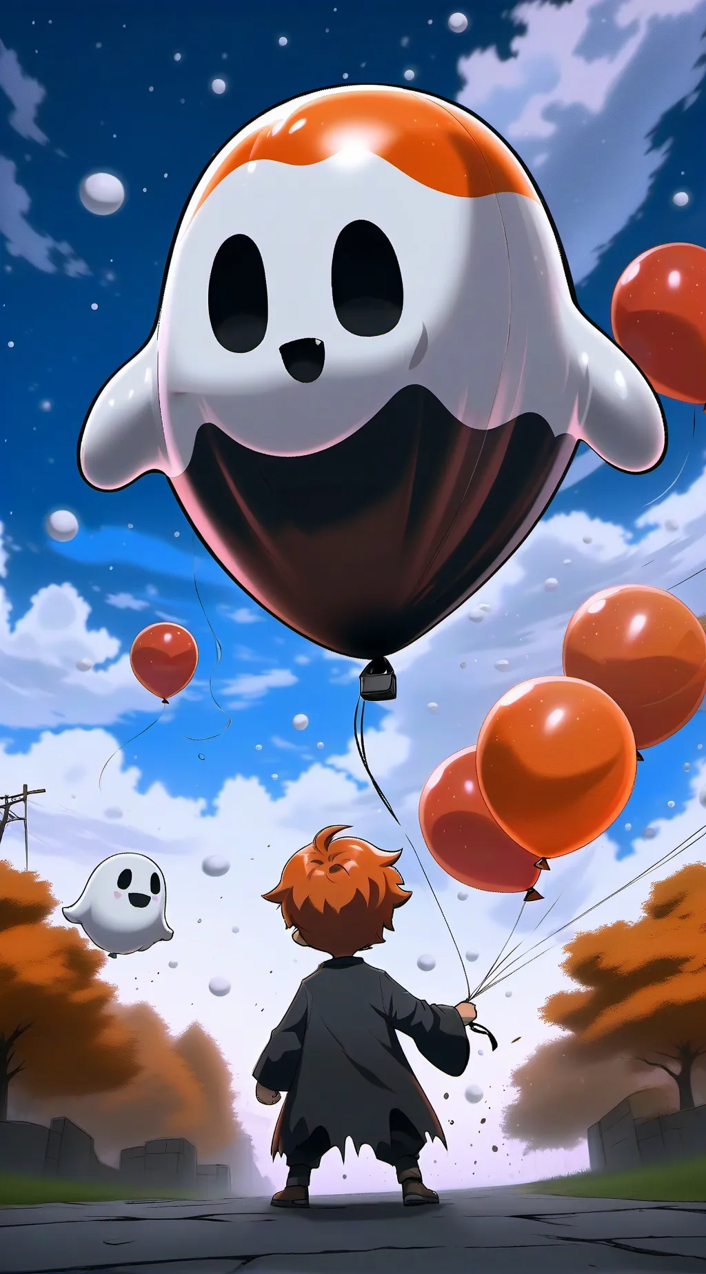 ai character: BOO-LOON  background