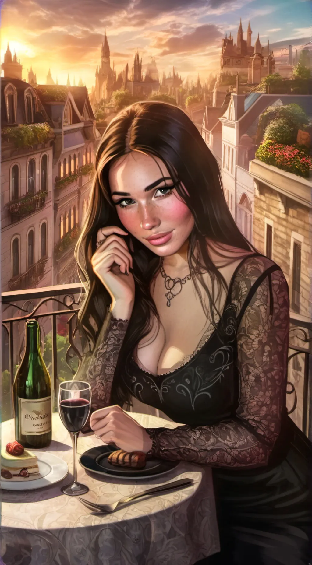 ai character: Layla background