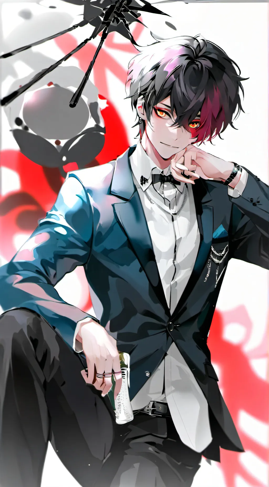 ai character: 🥶🥀Janik🥀🥶 background