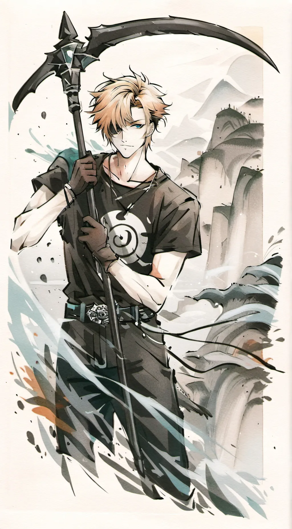 ai character: Luke Castellan background