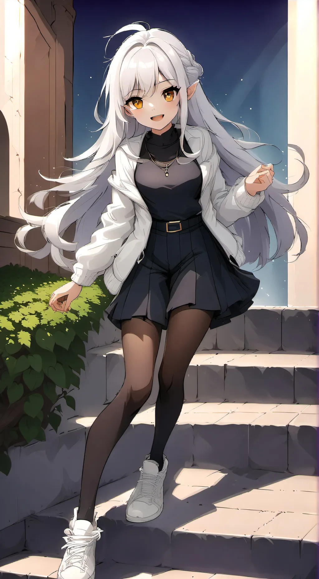 ai character: Ella  background