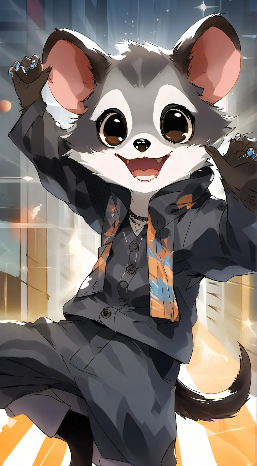 ai character: ThiaGif background