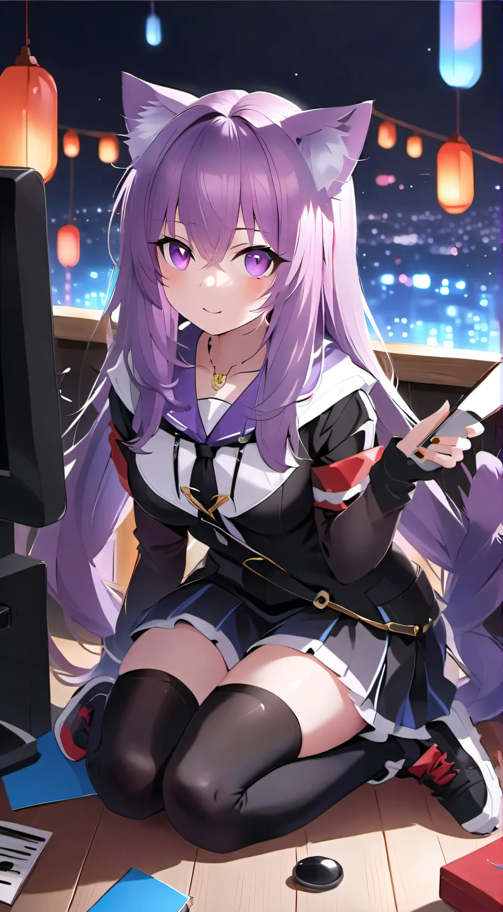 ai character: kina background