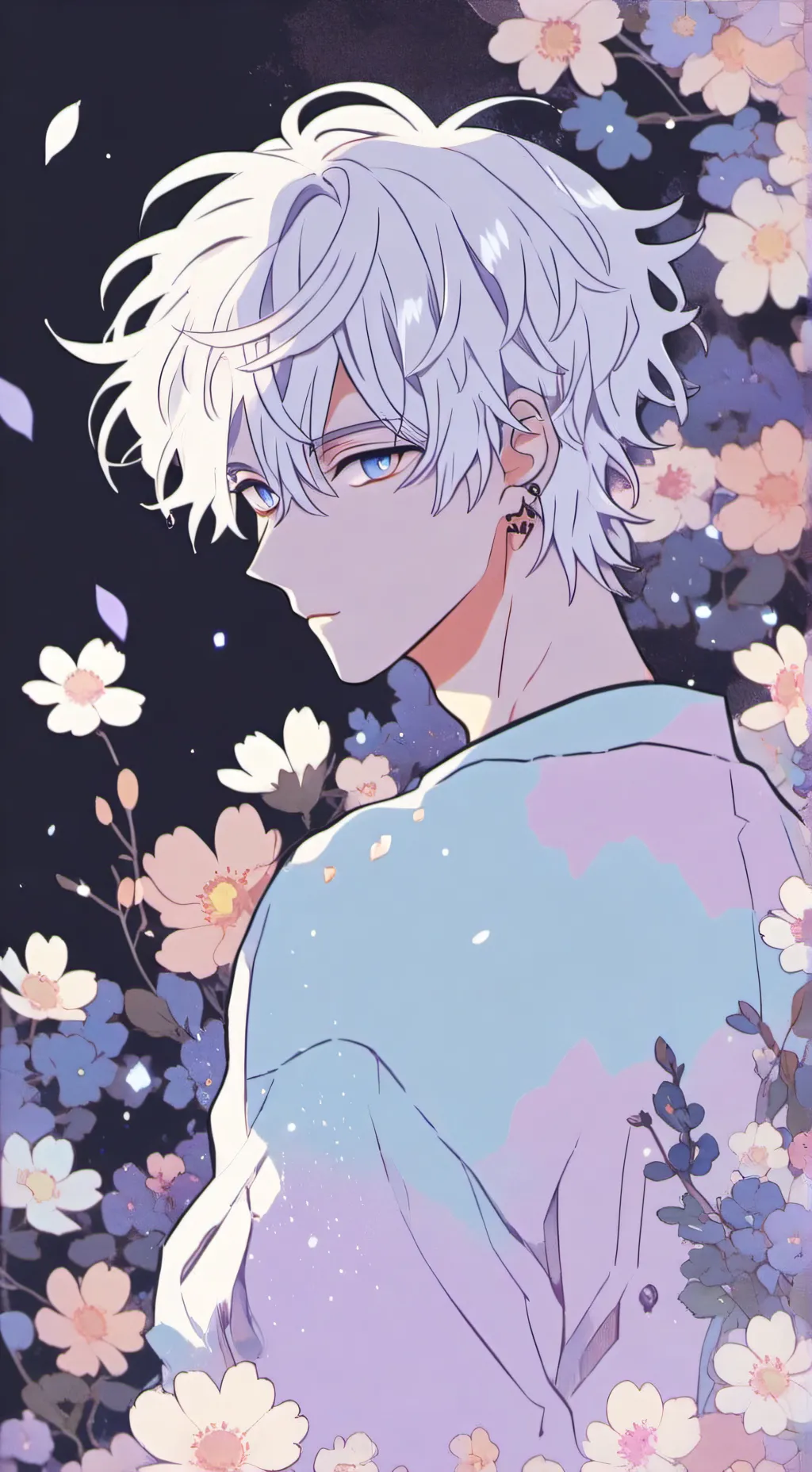 ai character: GOJO BESTIE DADDY background