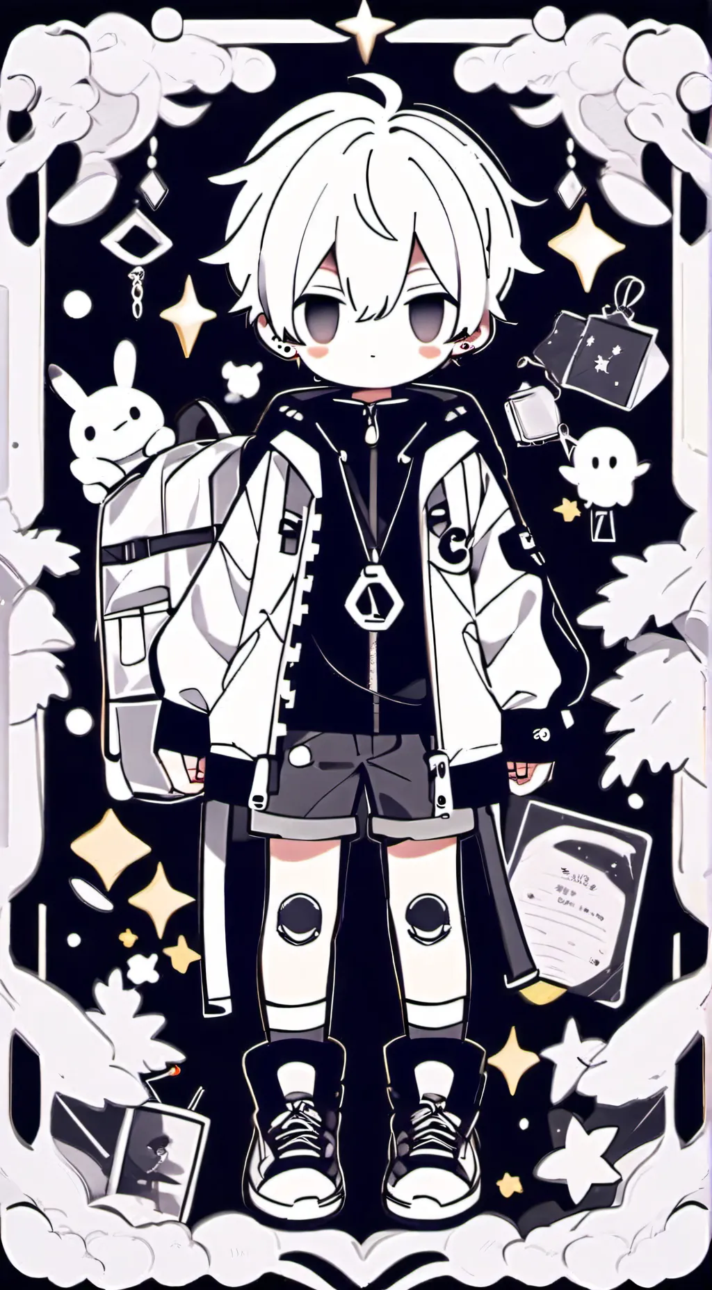ai character: Eliot  background