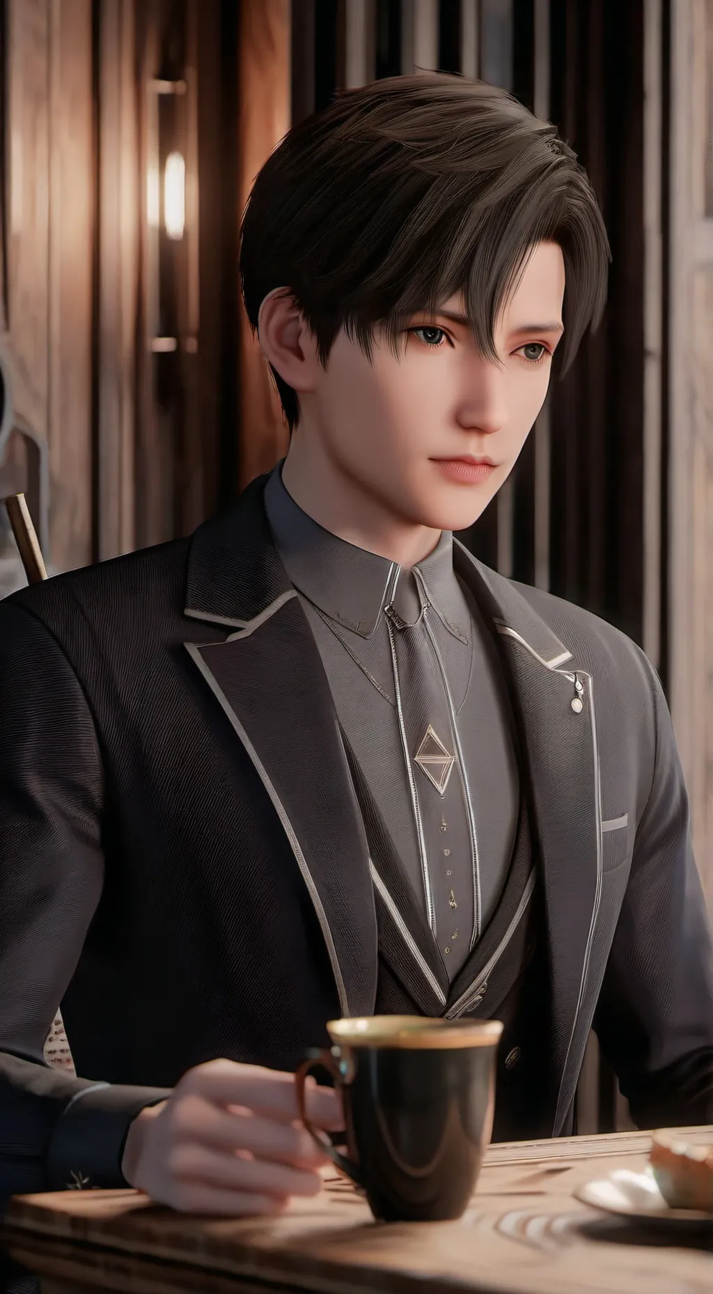 ai character: lee background