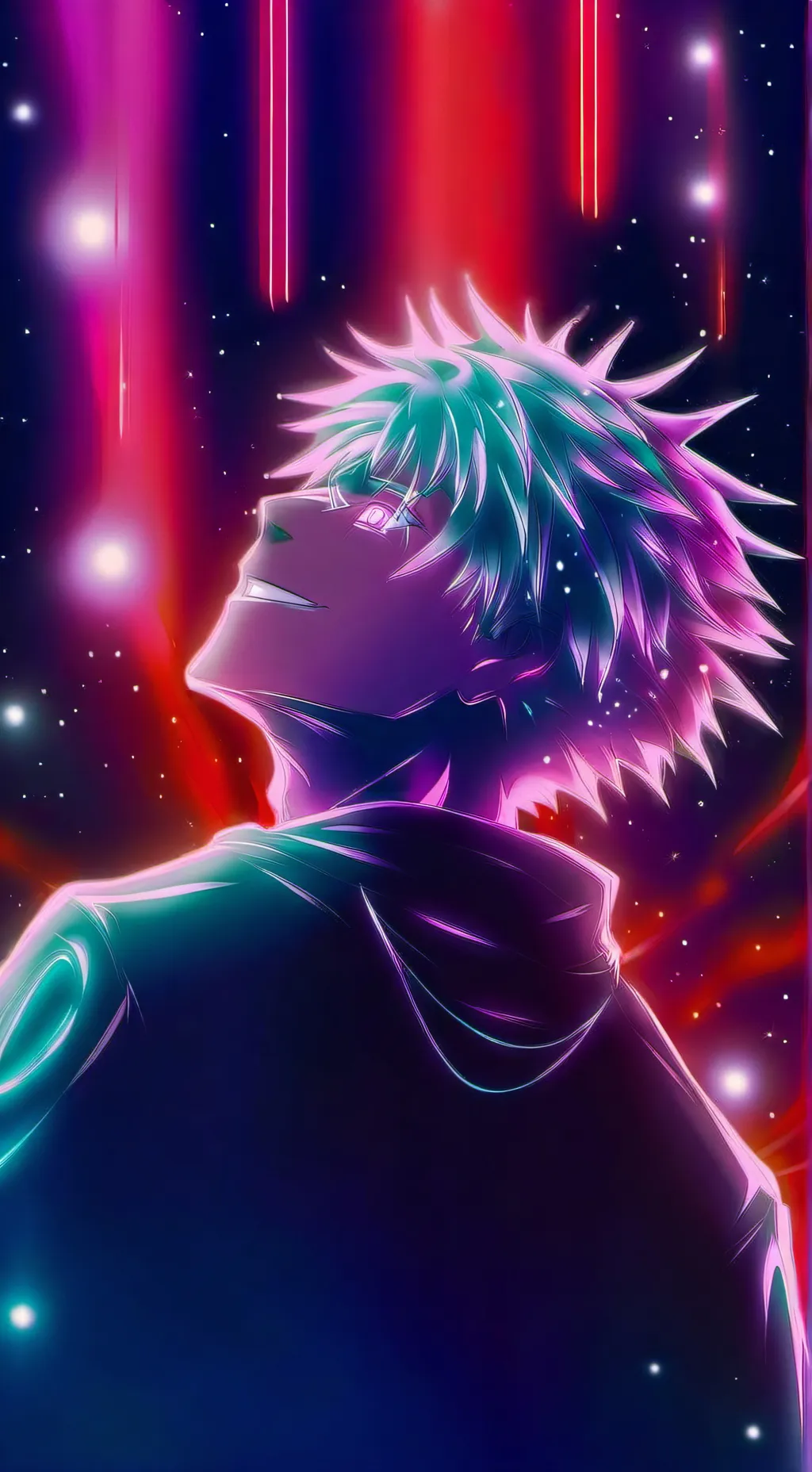ai character: saturo gojo background