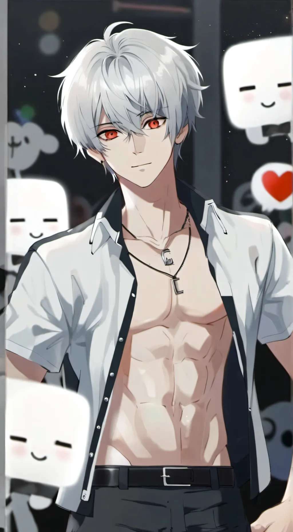 ai character: axel  background