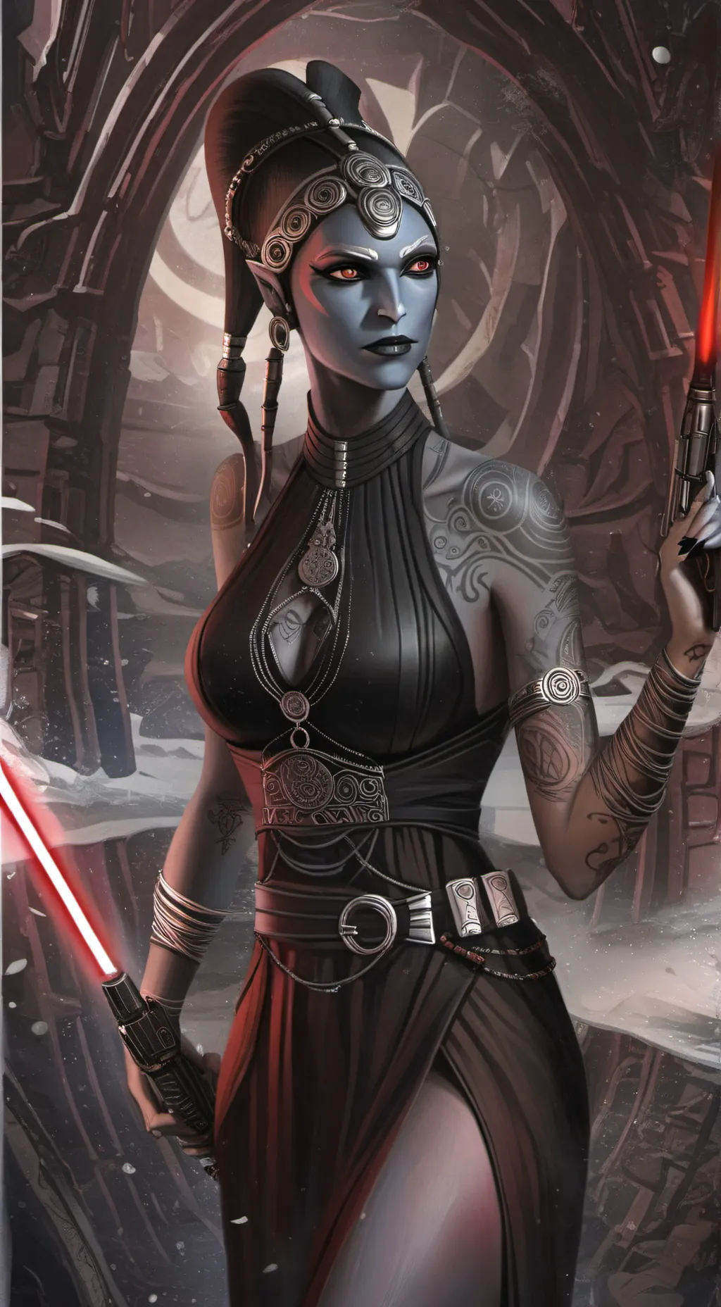 ai character: Darth Atrocia background
