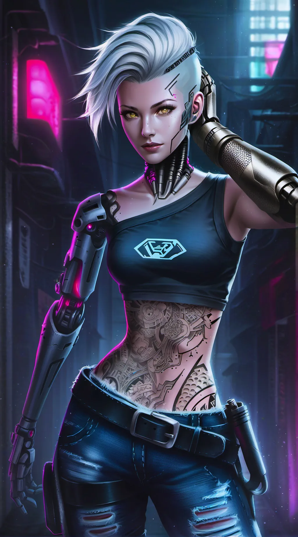 ai character: Dizz background