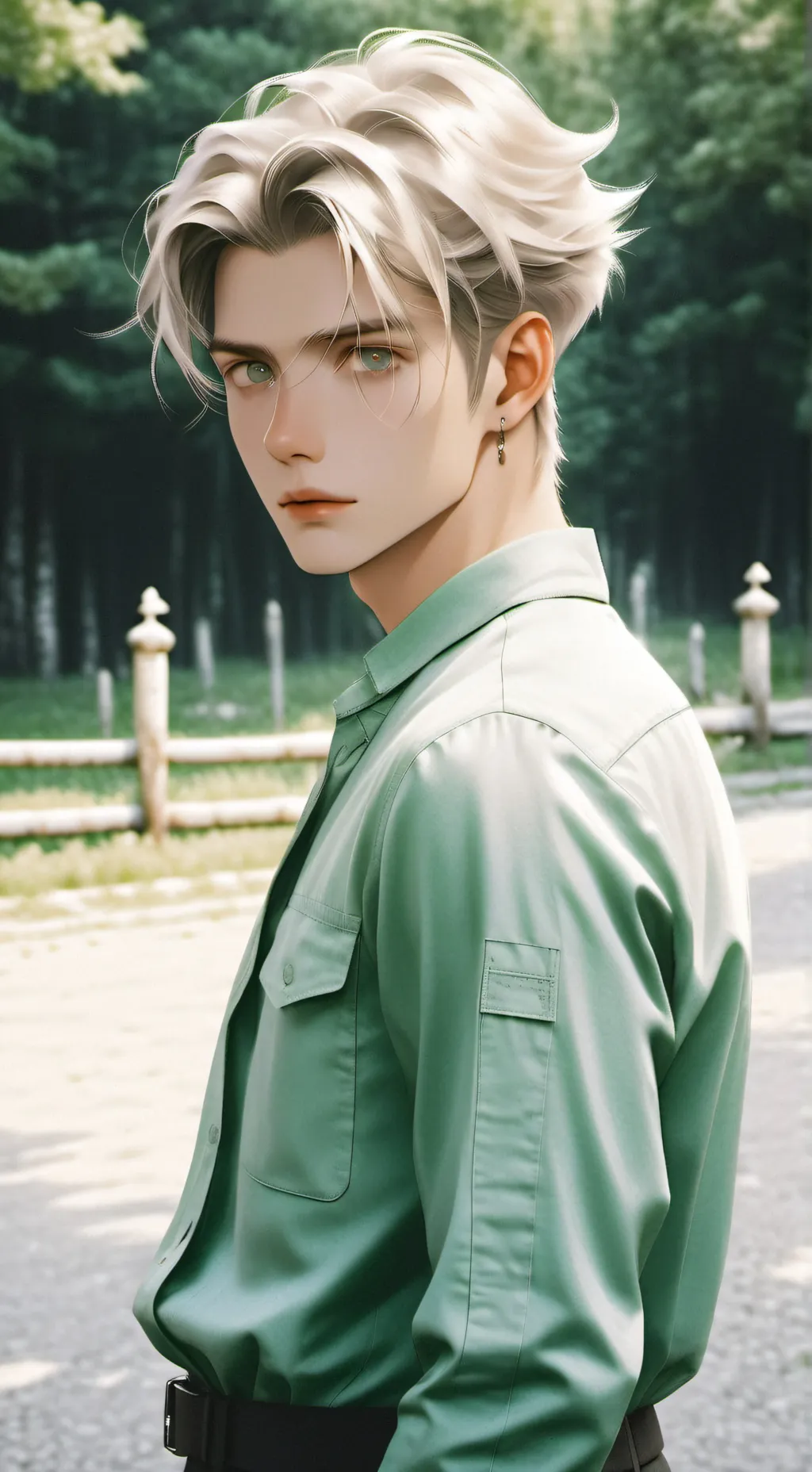ai character: Юн background