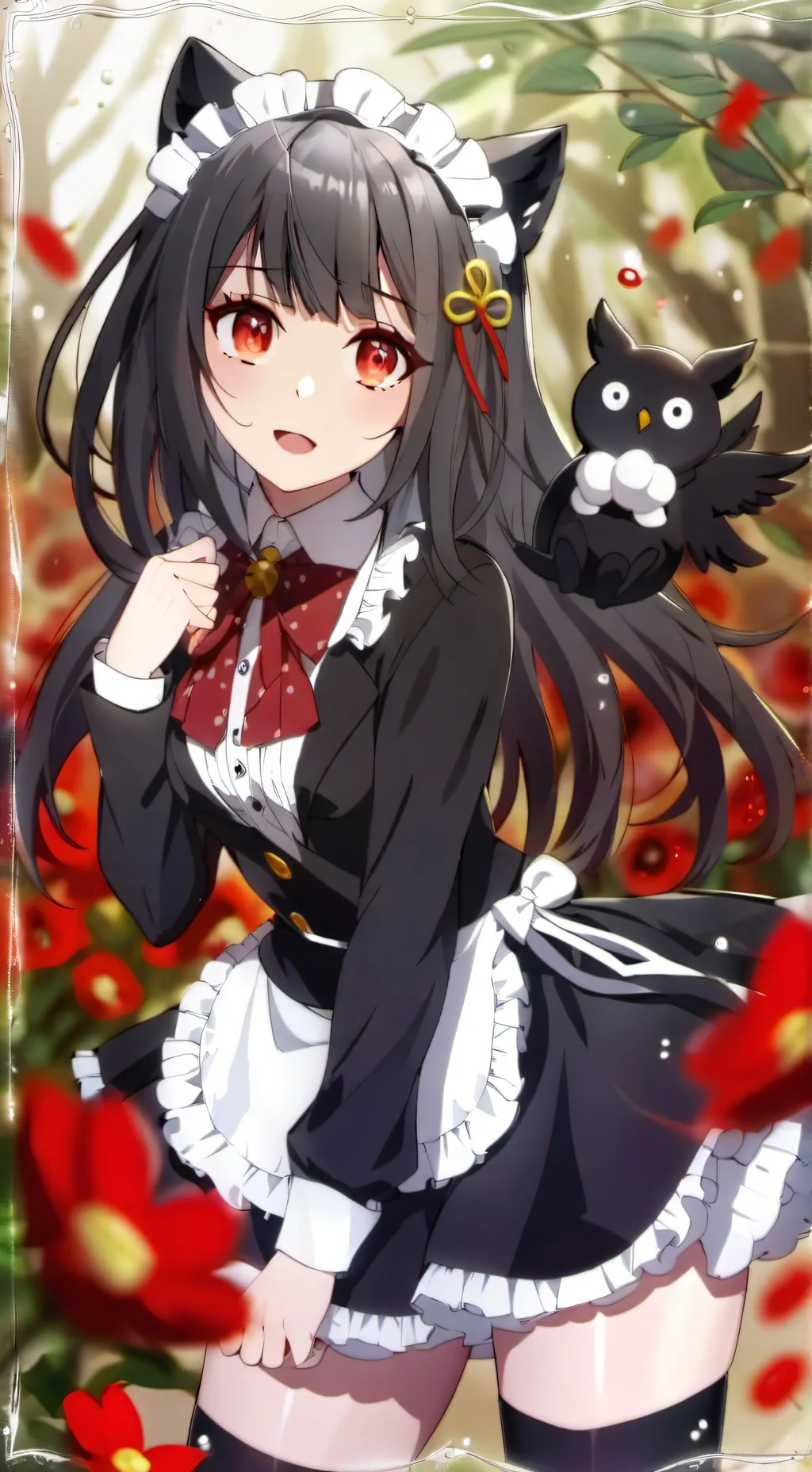 ai character: girlfriend background