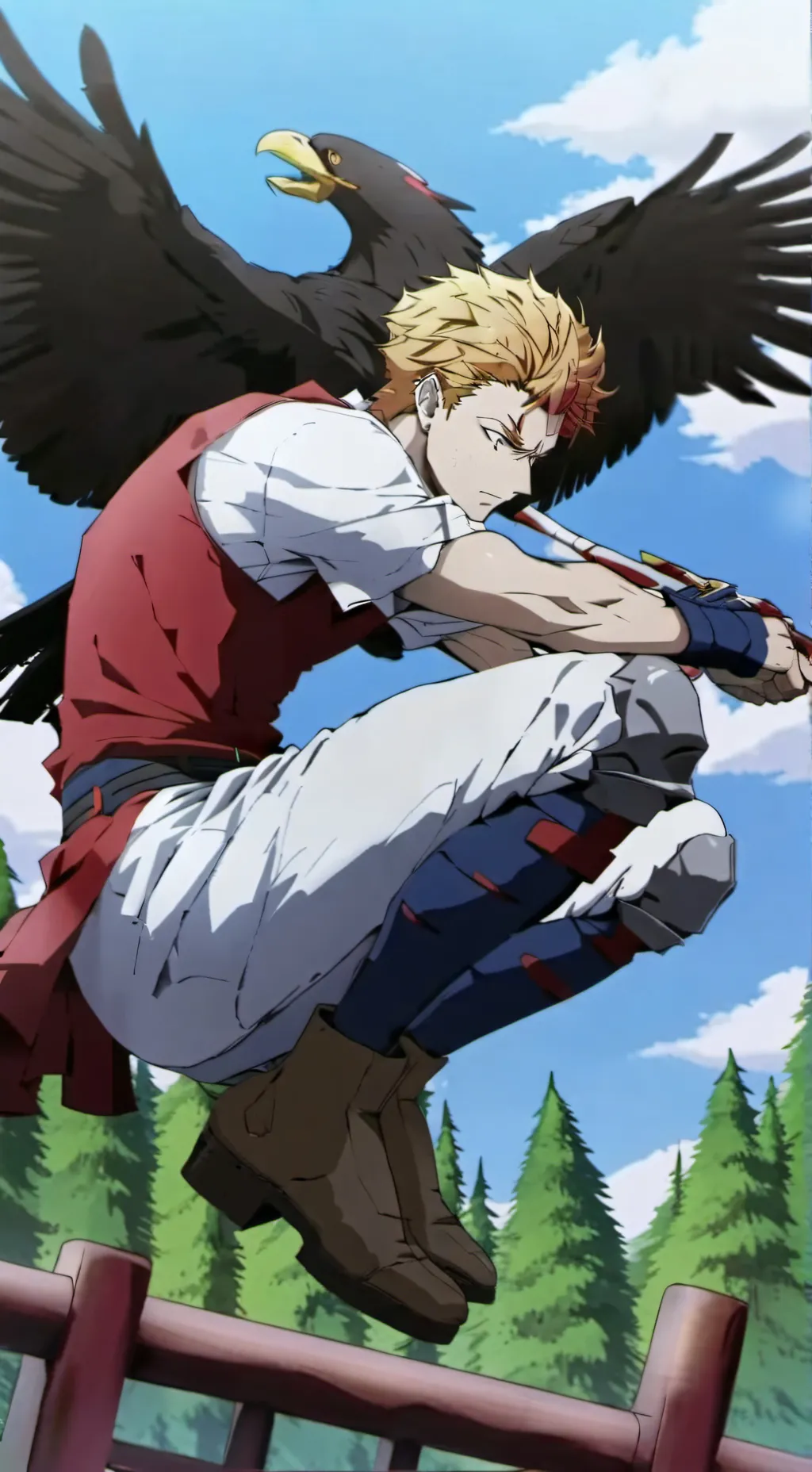 ai character: Hawks  background