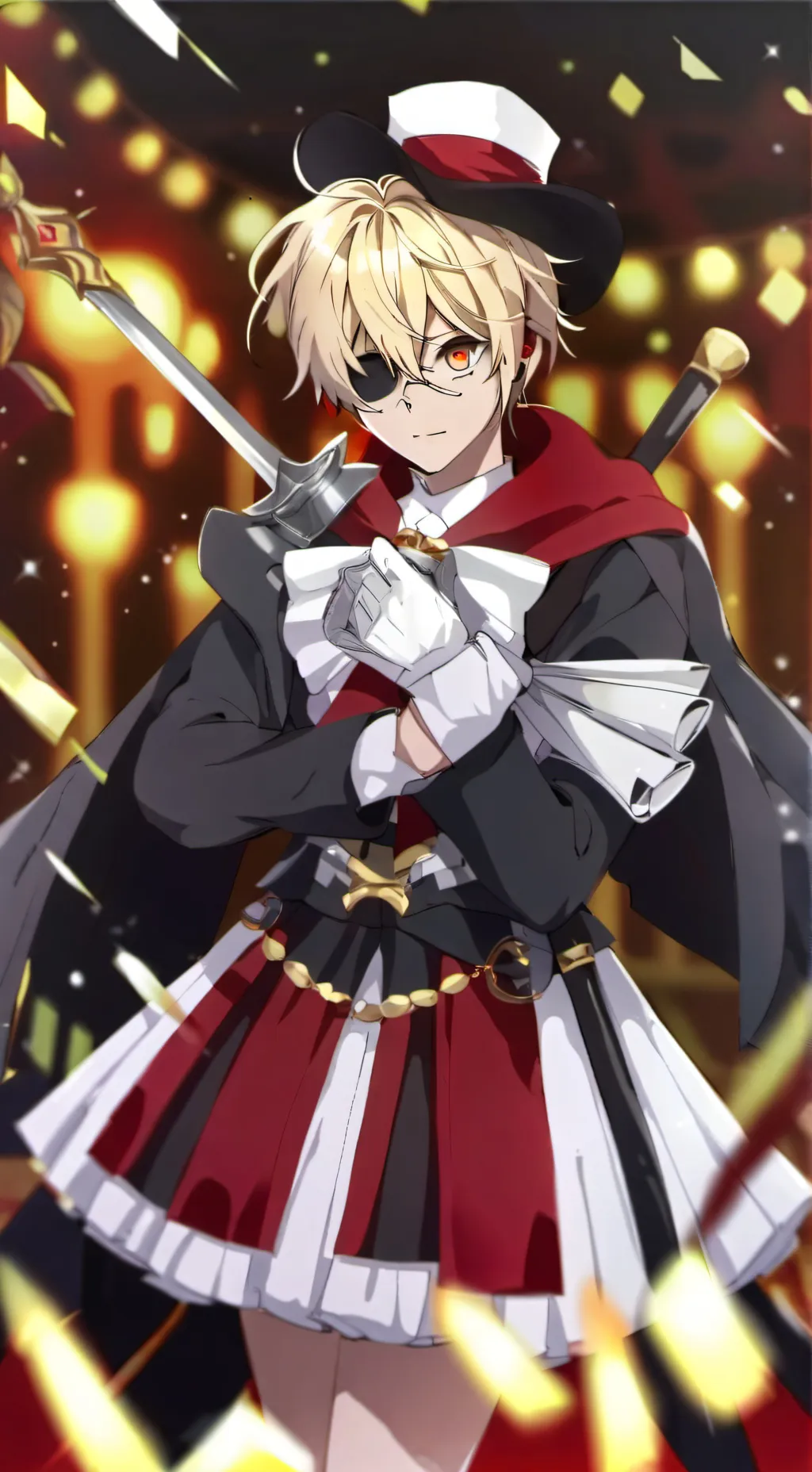 ai character: note background