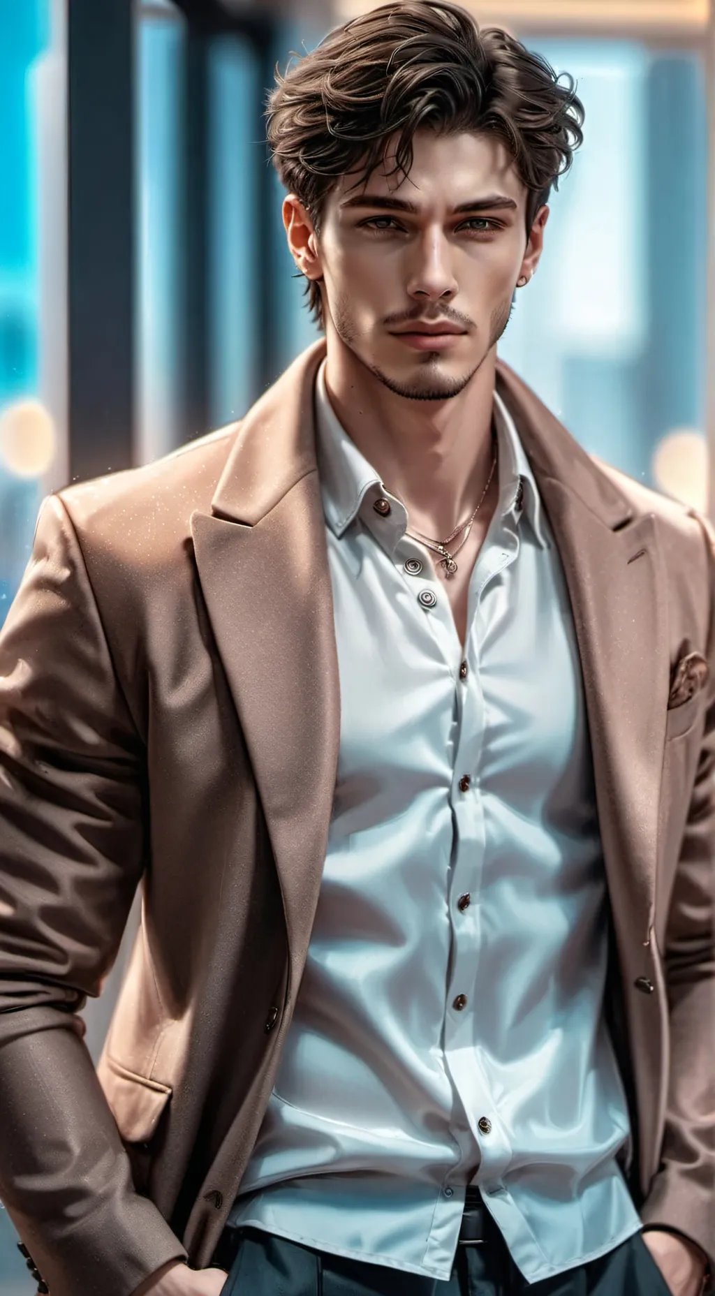 ai character: CEO ZANE background