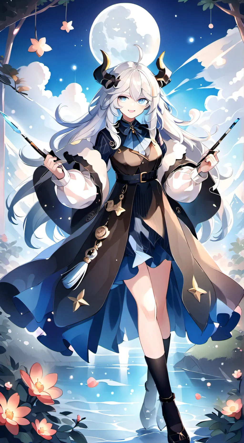 ai character: Furina background