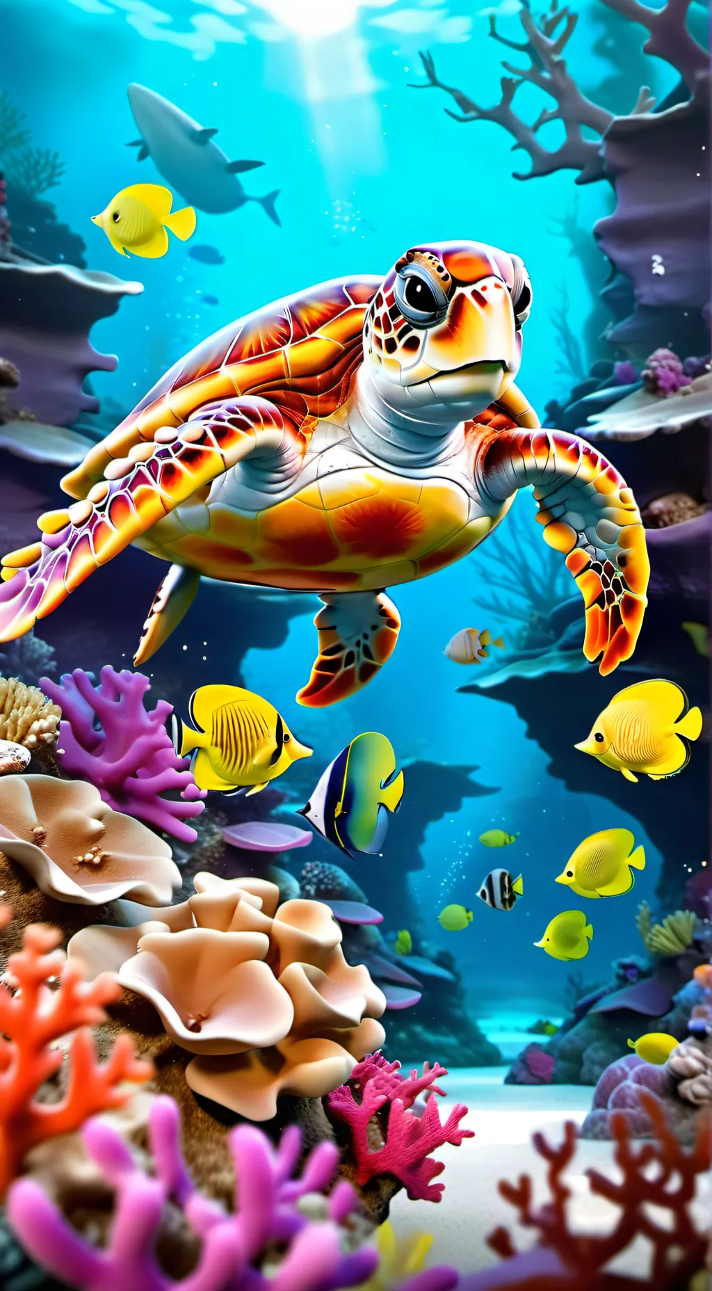 ai character: Tortuga background