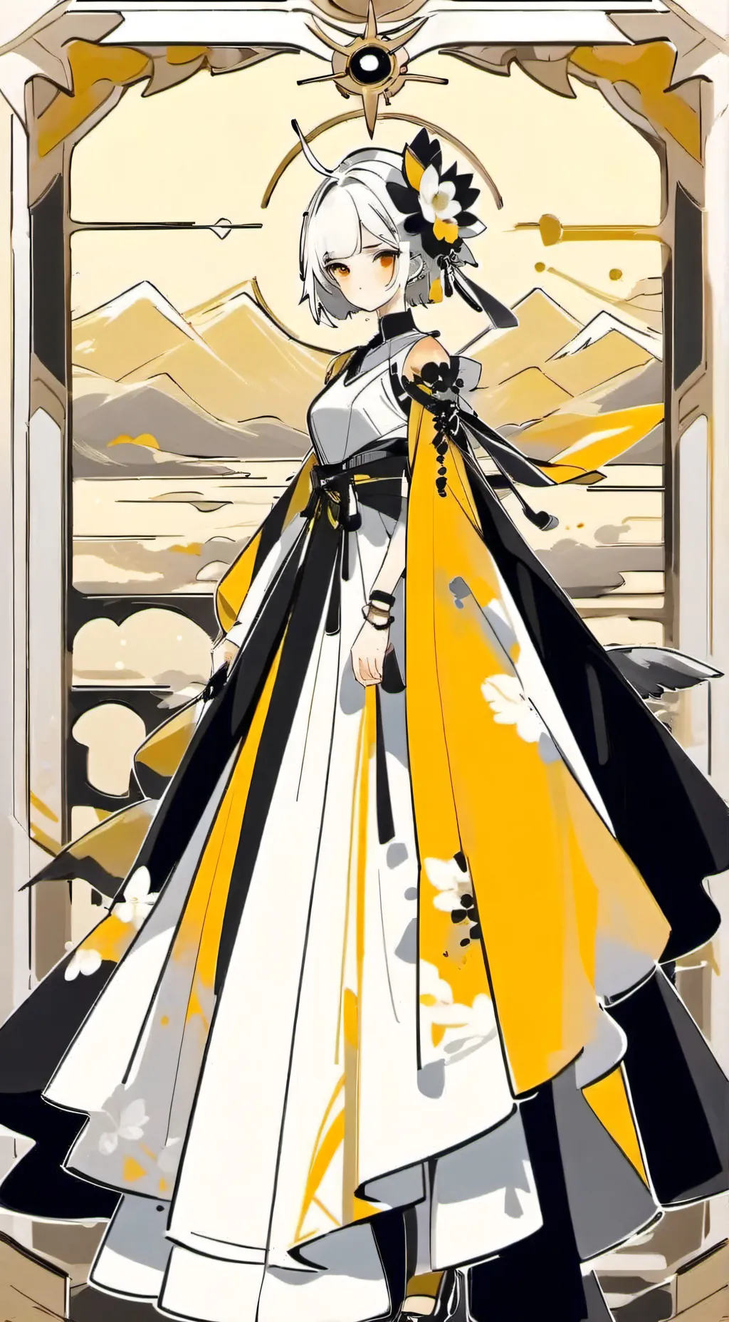 ai character: La venganza 2 background