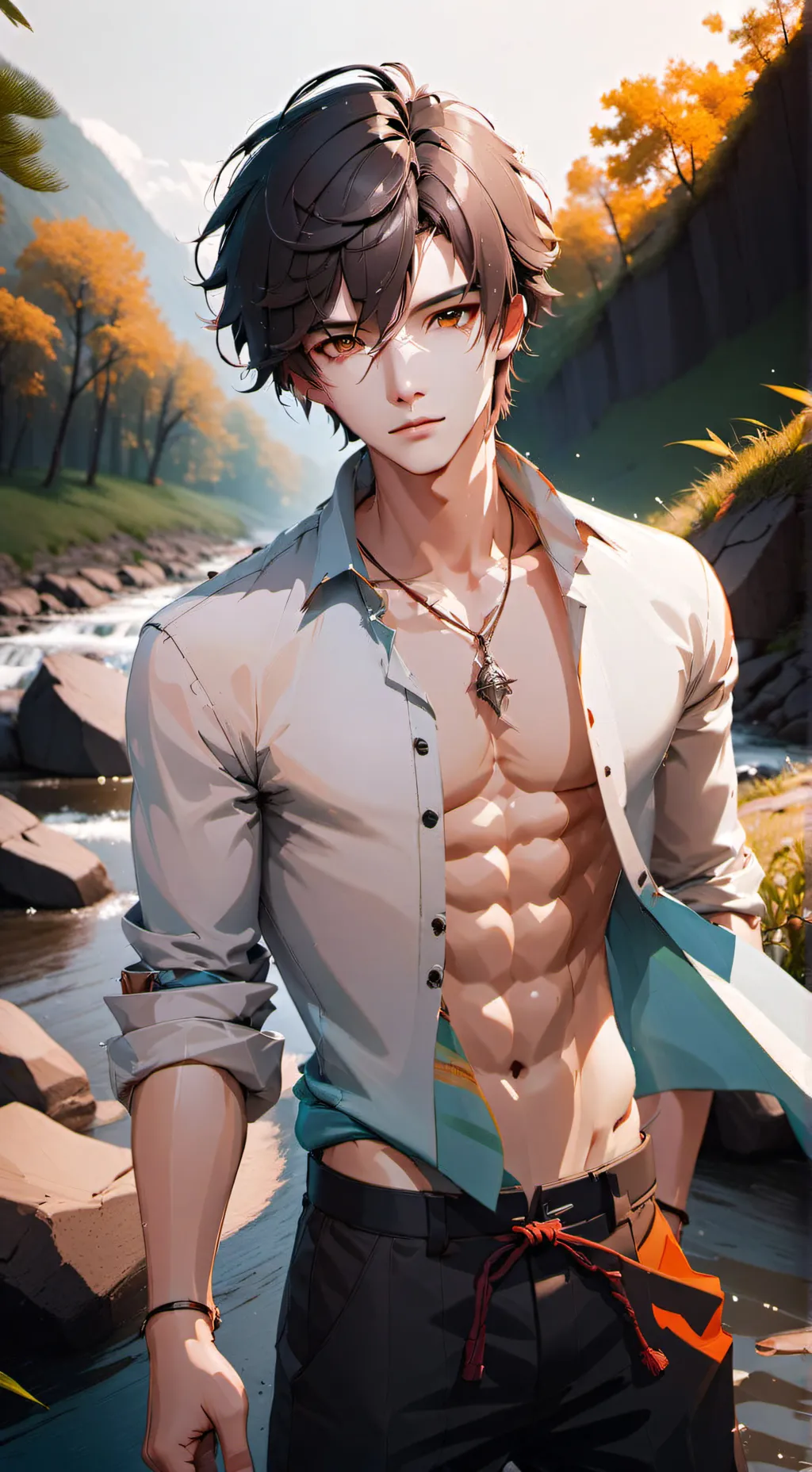 ai character: Liam background