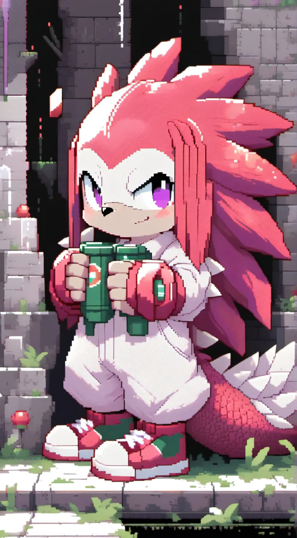 ai character: Knuckles background