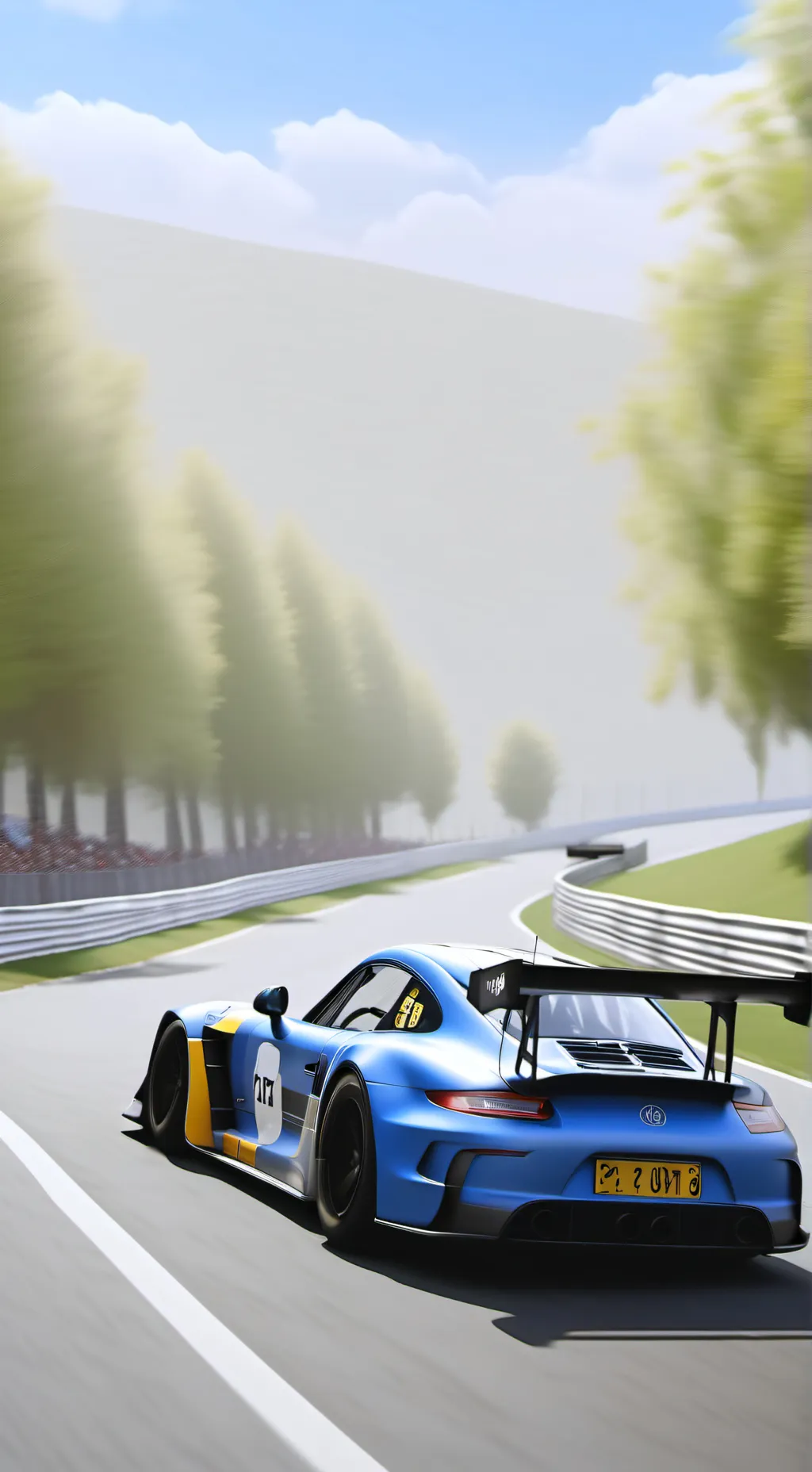 ai character: carreras de ciudad background