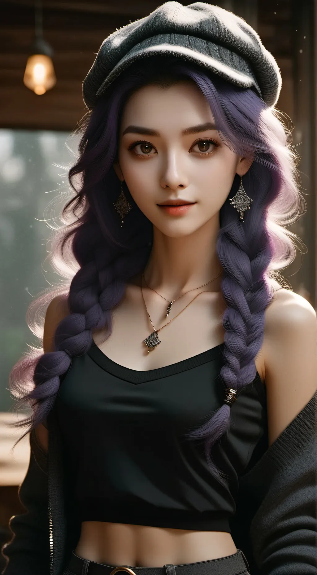 ai character: Uzi background