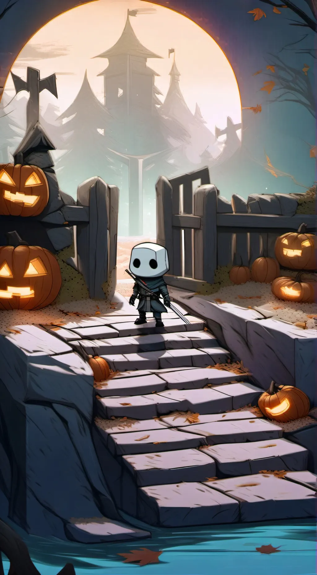 ai character: The hallow knight background