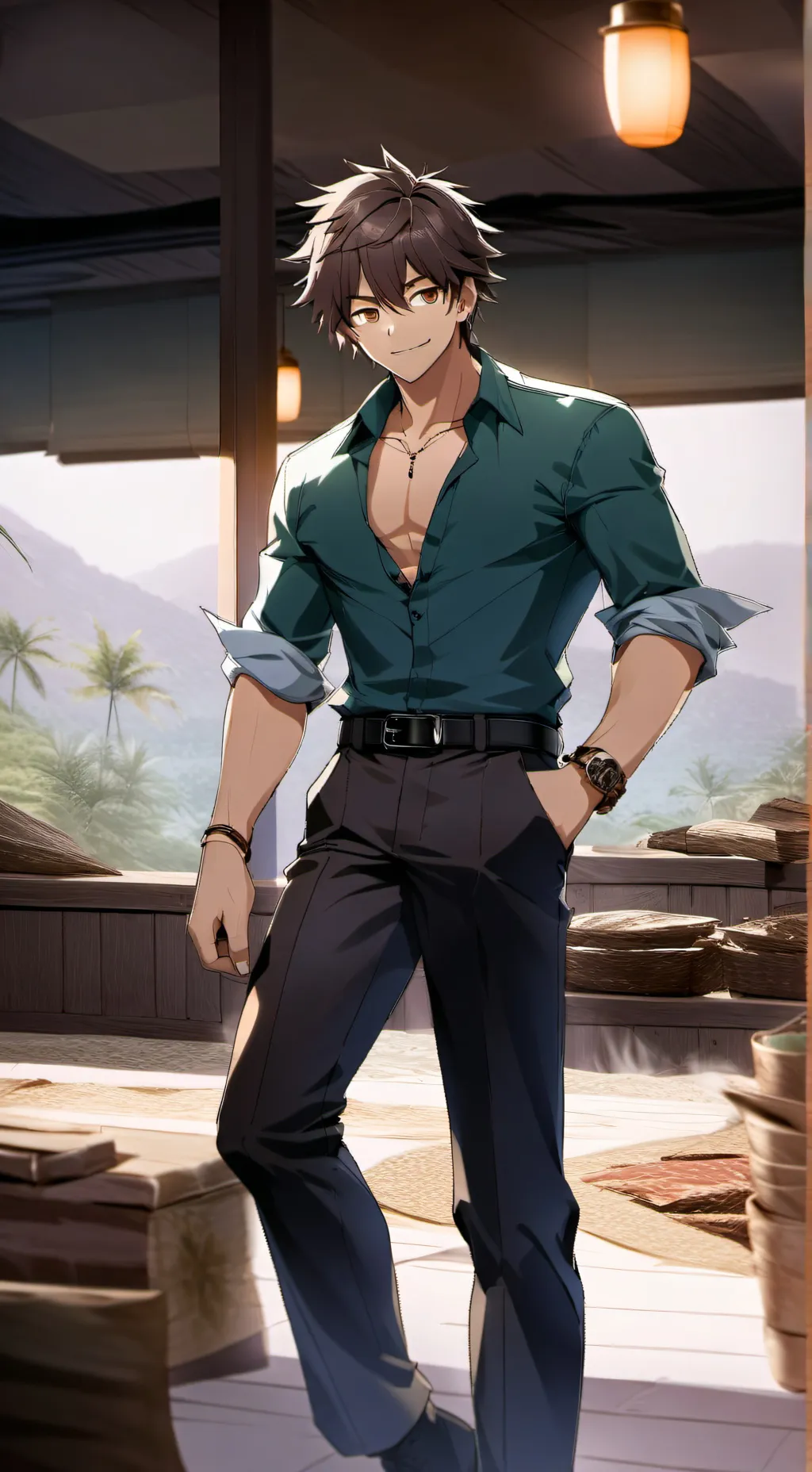 ai character: Matheus background