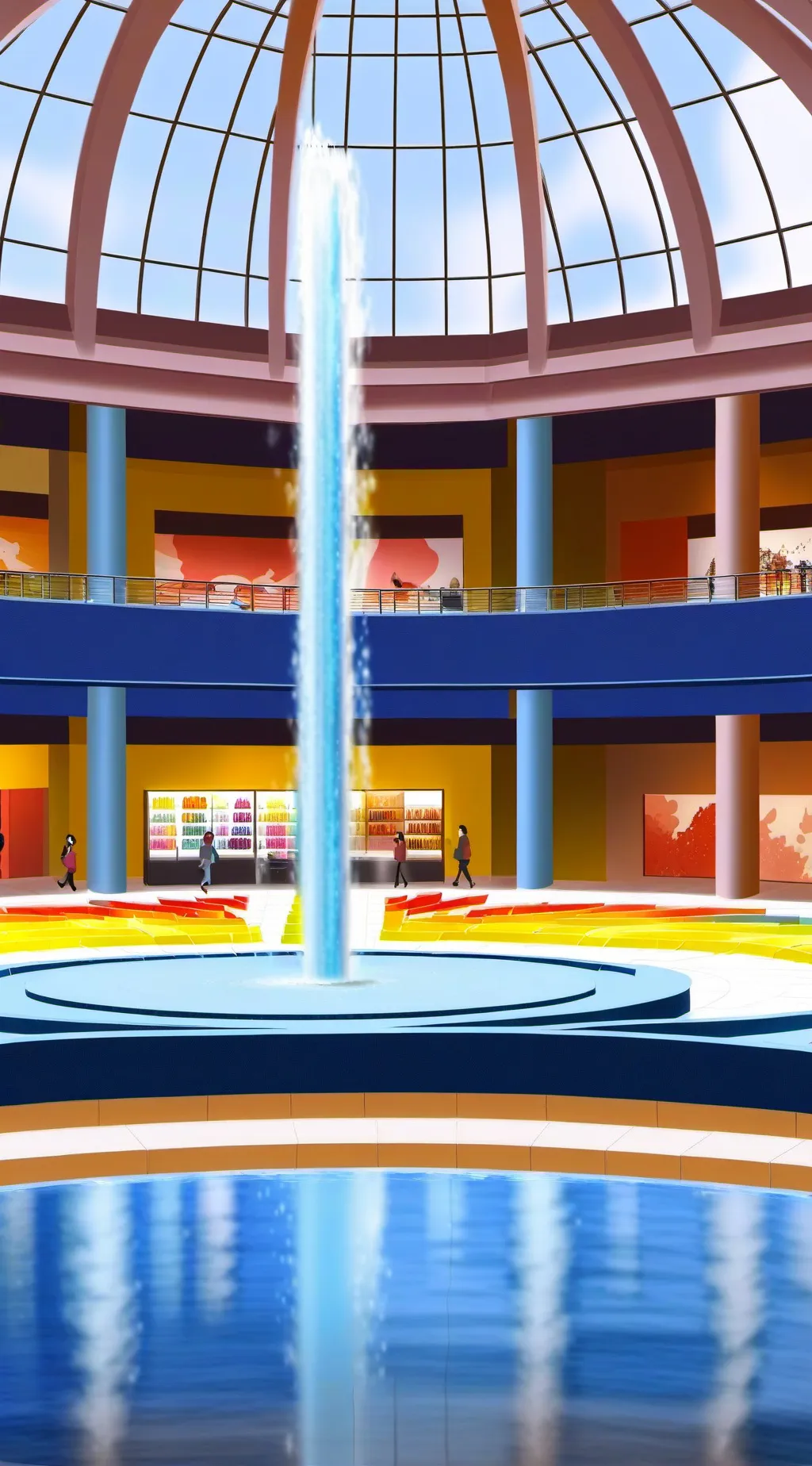 ai character: Espejo de Cristal background