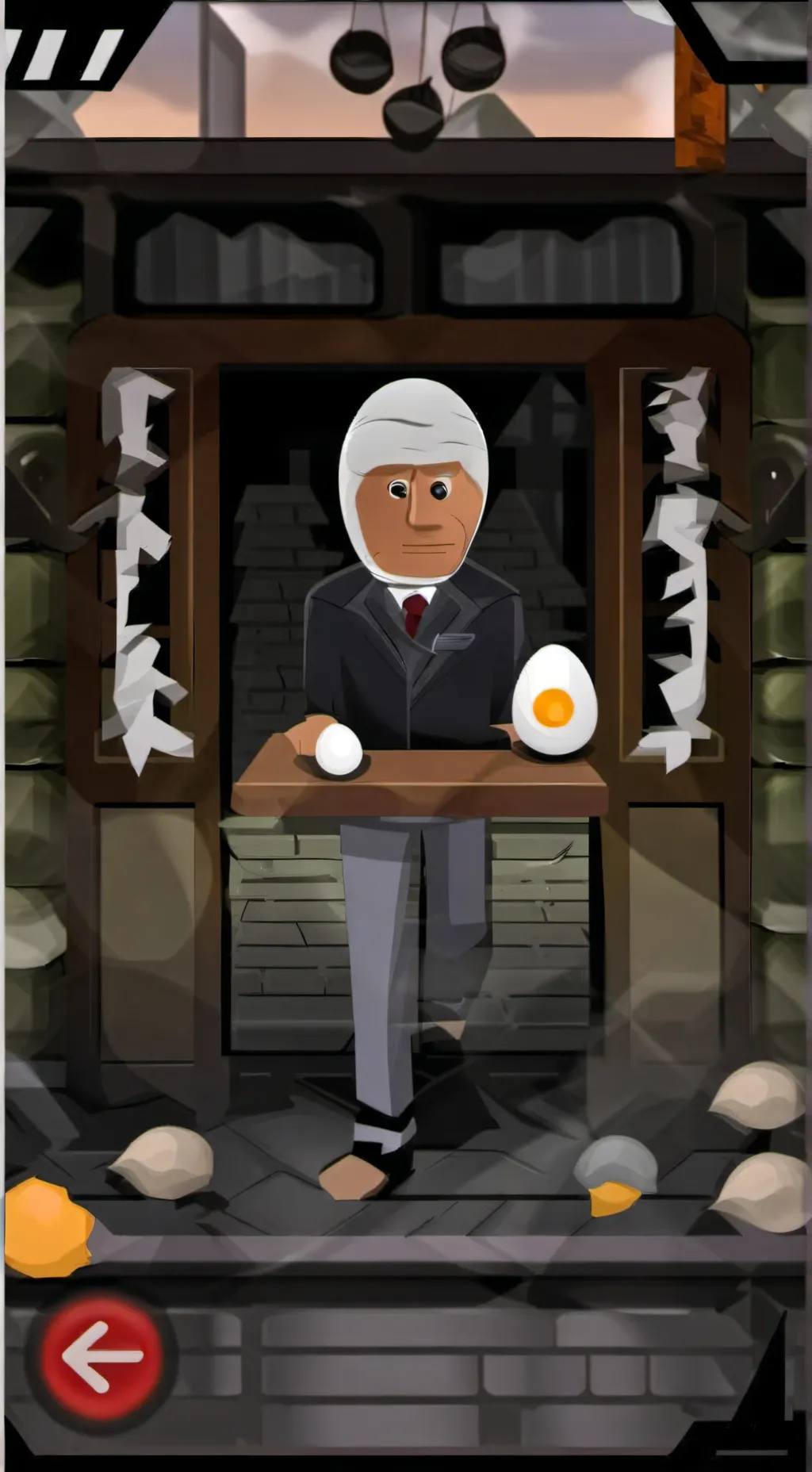 ai character: forsaken Easter  background
