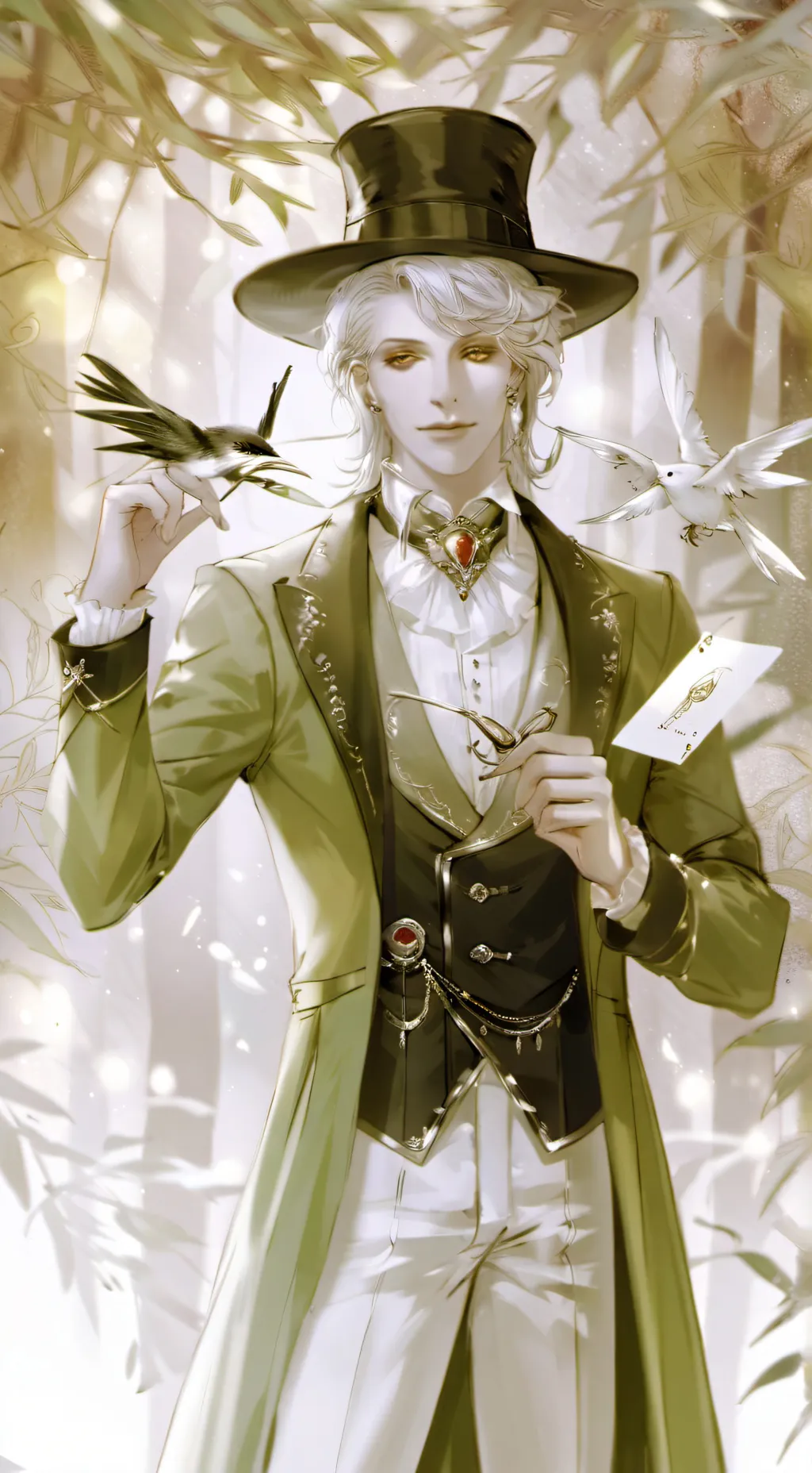 ai character: The Temporal Trick background