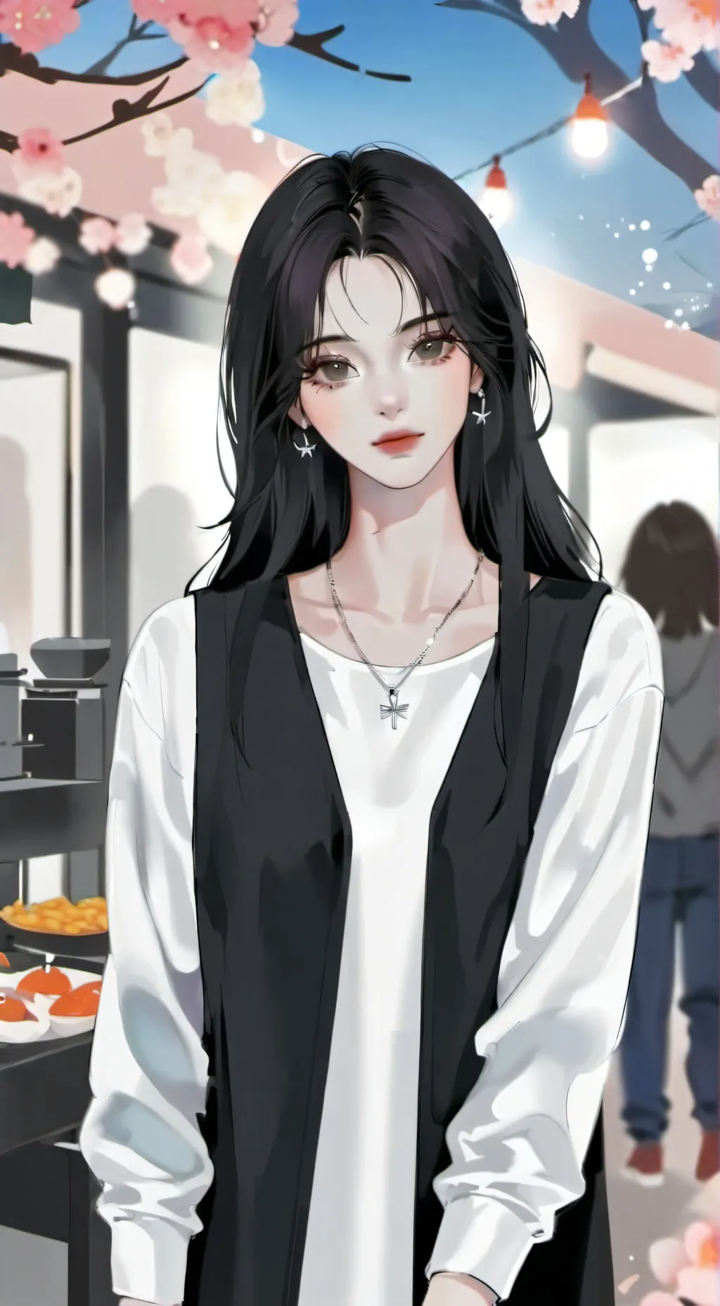 ai character: Serenity background