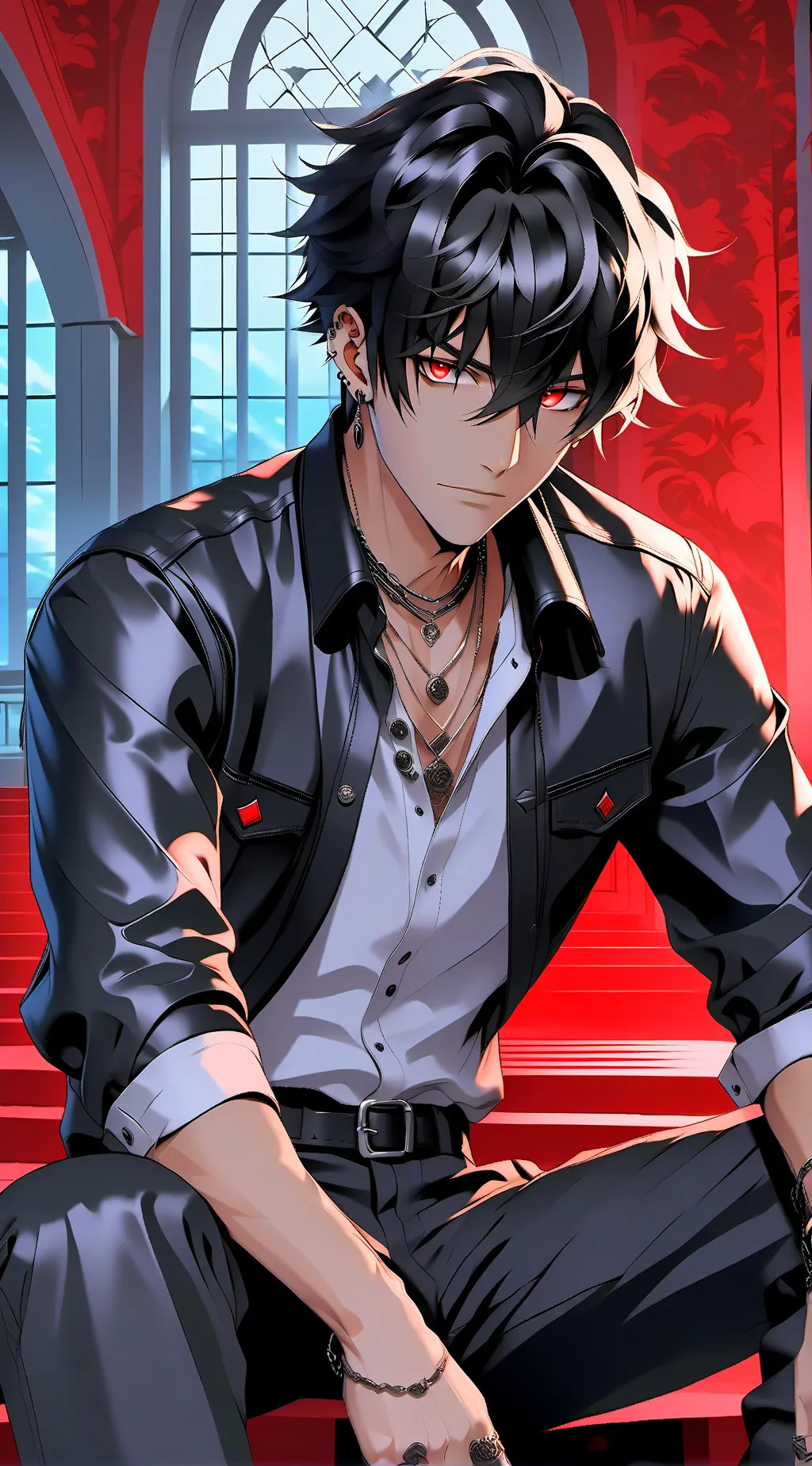 ai character: Vincent  background