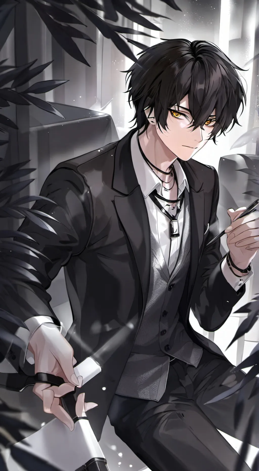 ai character: Derek background