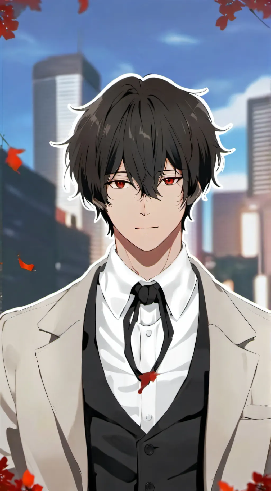 ai character: Osamu Dazai (16) background