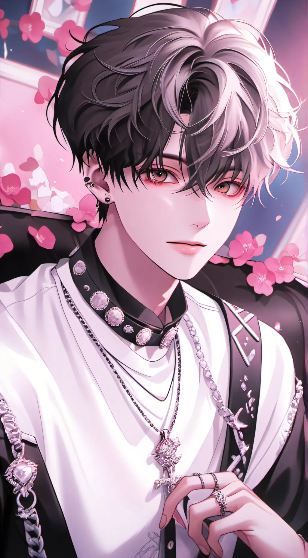 ai character: stray kids  background