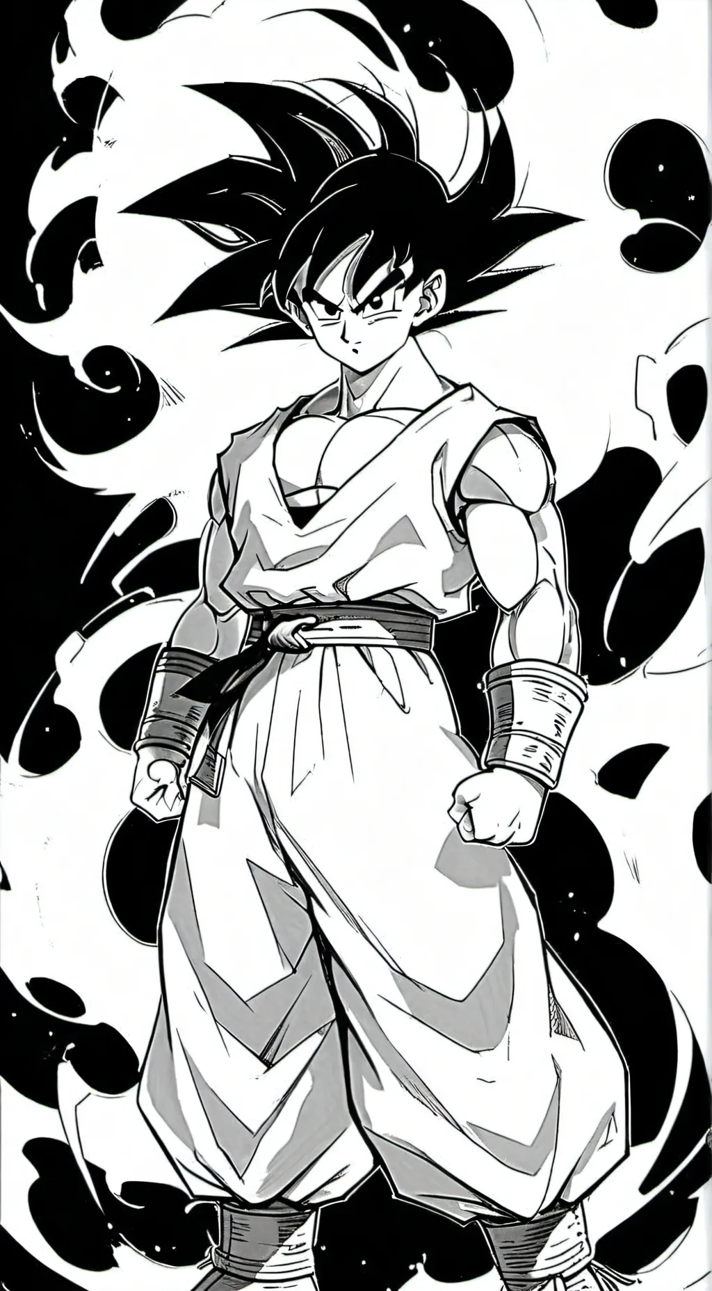 ai character: Goku background