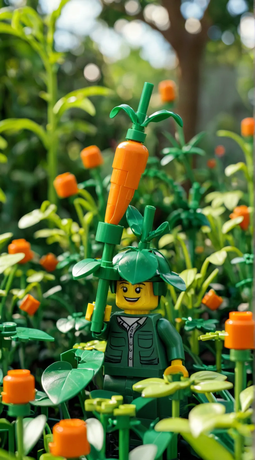ai character: grow a garden background