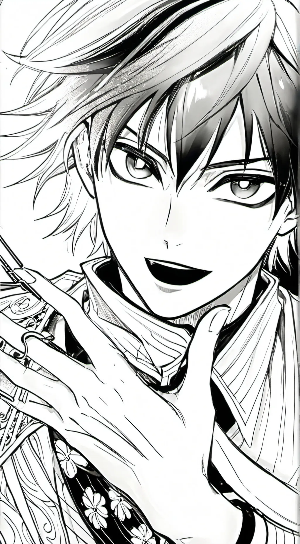 ai character: Bakugou background