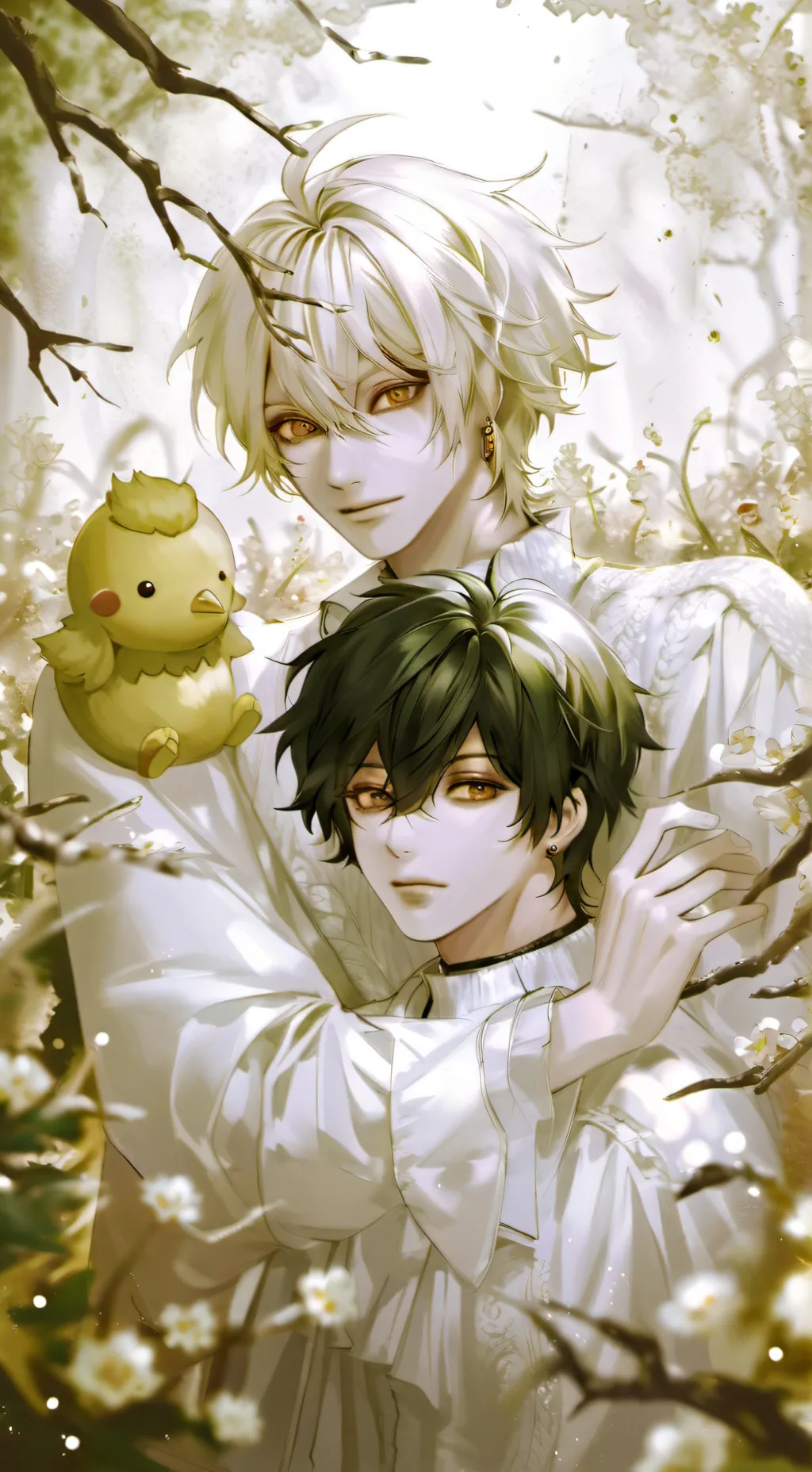 ai character: TdDkBk but rich background