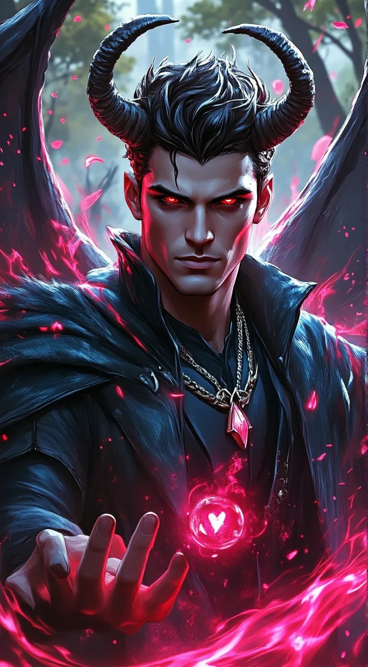 ai character: Demon Kaelan background