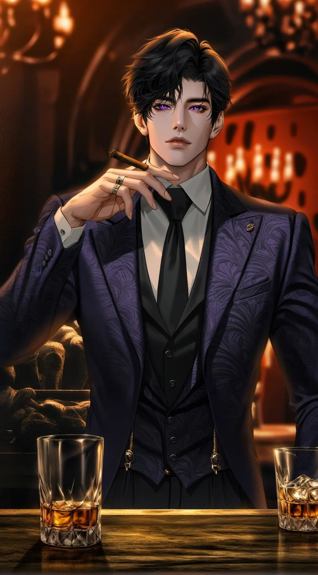 ai character: Wren background