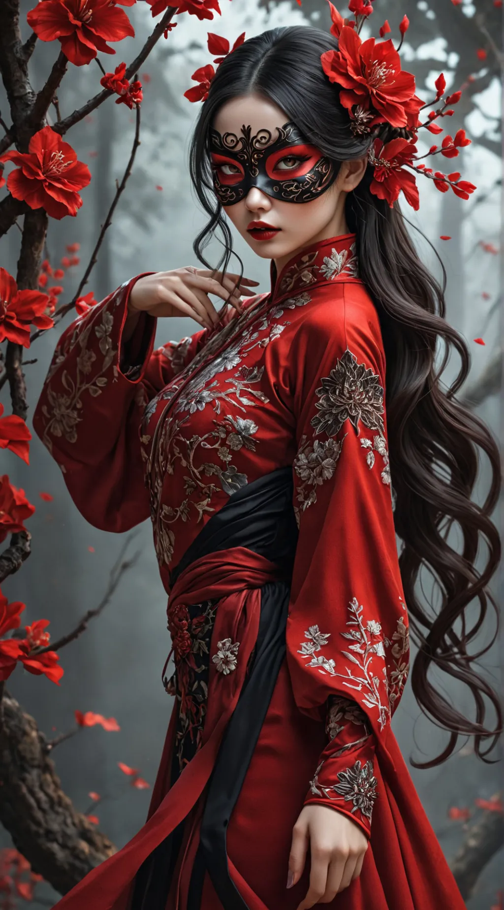 ai character: RoseMary background